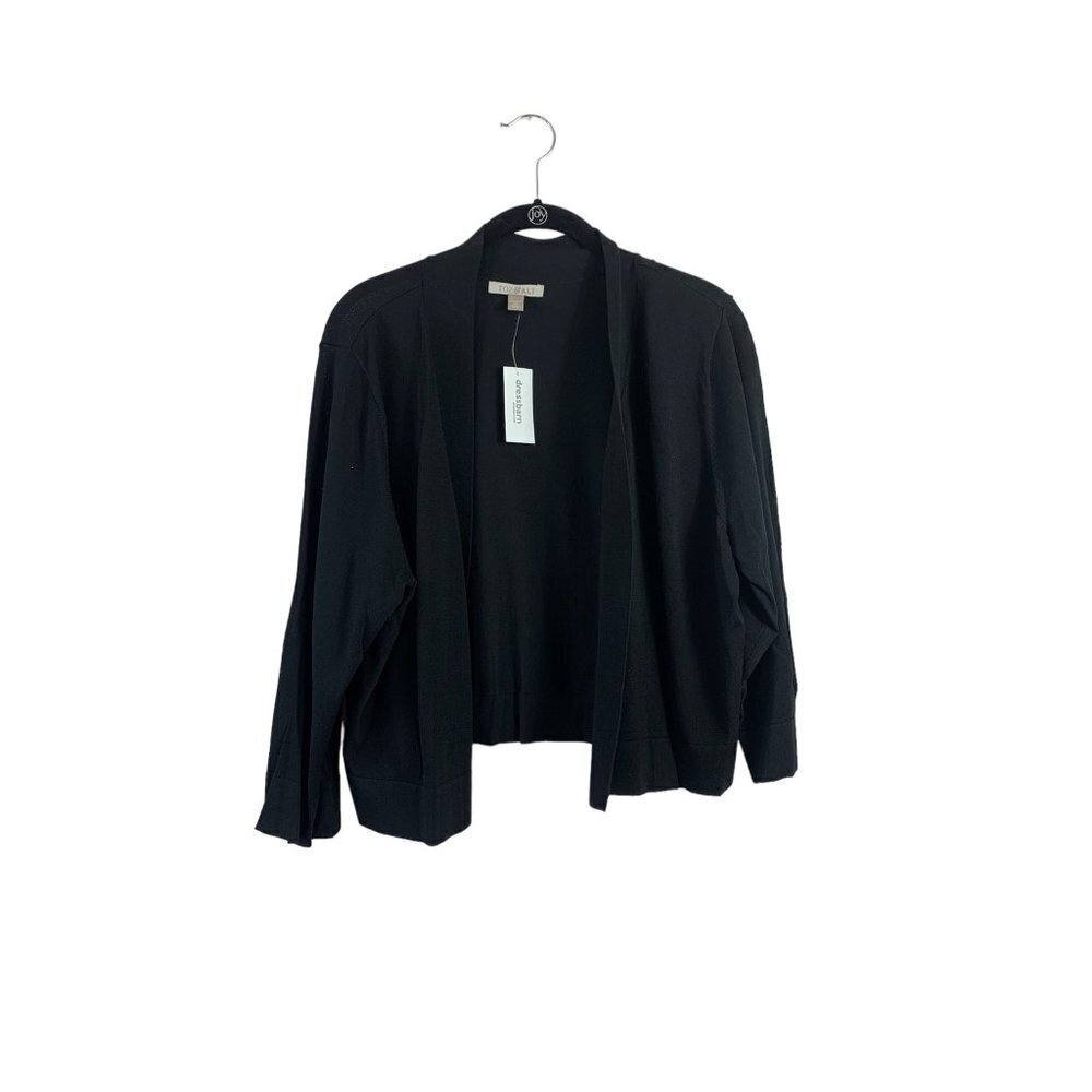 Roz & Ali Women's Black Casual Cardigan